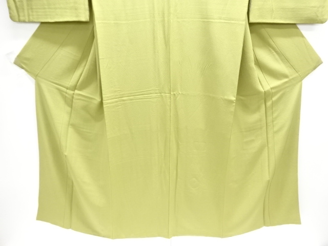  一つ紋色無地着物